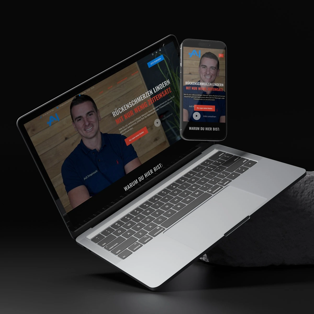 SchmerzfreiundFit Website